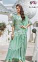 light-green-ruffle-embroidery-kurti-at-wholesale