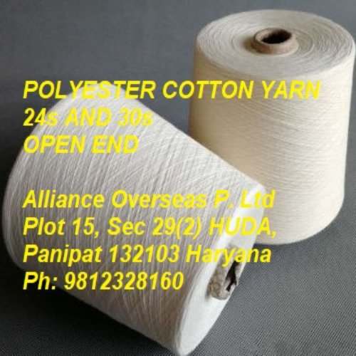 Polyster Cotton Yarn by Alliance Overseas Pvt Ltd