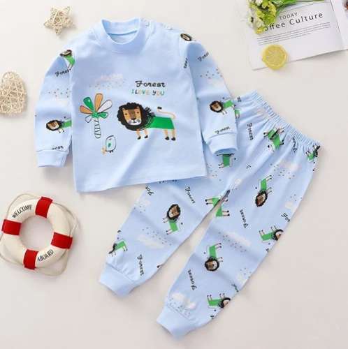 Cotton Fabric Kids Night Wear