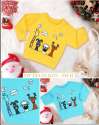 Designer Cotton Fabric Kids T shirt 