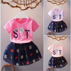 Designer Cotton girls Kids Party Wear
