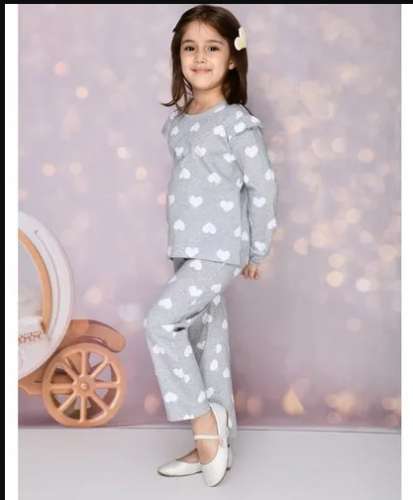 Cotton Grey Nightwear Set by Ms Cafsew Colours