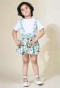 Designer Cotton Kids Girl Tops And Skirt
