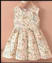 Fancy Cotton Poly Multi color Girls Frock 