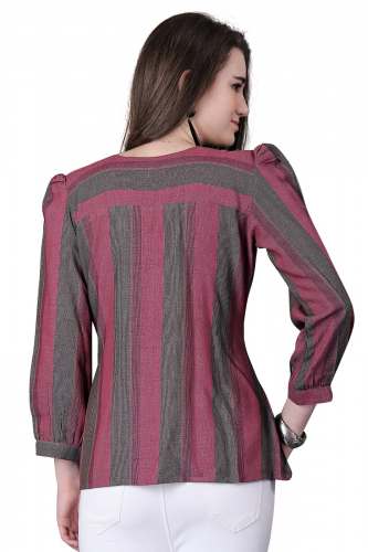 Cotton Rayon Fancy Designer Ladies Top 
