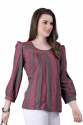 Cotton Rayon Fancy Designer Ladies Top  thumb 1