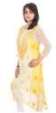  Hand Embroidered chiffon kurtis thumb 2