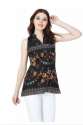 Galaxy Trendz American Crepe Sleeveless printed top  thumb 1