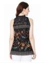 Galaxy Trendz American Crepe Sleeveless printed top  thumb 2