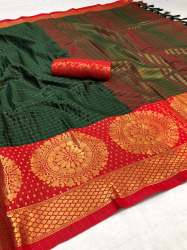 CHAKRO Silk Cotton Saree from Surat 