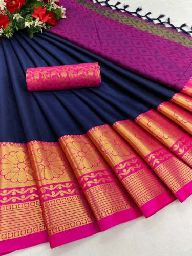 Elegant Silk Cotton Saree Collection