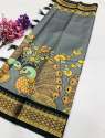 LAXMI Pure Kalamkari Silk Saree thumb 6