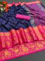 NITHYA Pretty Silk Cotton Saree  thumb 2