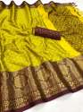 RAMAIYA Rich Pallu Silk Cotton Saree thumb 6