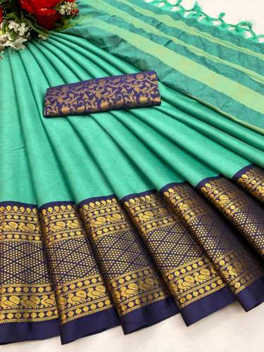 VANI Rich Silk Cotton Saree by Jyonik