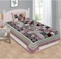  multi color Printed Cotton Single Bedsheet      thumb 1