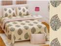  Multi colour Katha Printed Bedsheets  