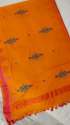 Party Wear Slub Cotton Saree  thumb 1