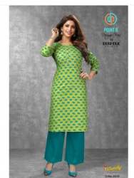 Ladies Straight kurtis and palazzo 
