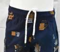 Navy Blue Printed Men bermuda shorts	 thumb 2