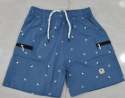 Navy Blue Printed Men bermuda shorts	 thumb 3