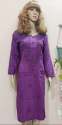 Pure Cotton Purple Lucknowi Hand work Chikan Kurti