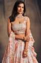 Embroidery Organza Printed Lehenga Choli thumb 1