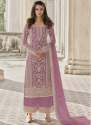 Fancy Embroidered And Sequins Palazzo Suit  thumb 1