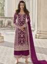 Fancy Embroidered And Sequins Palazzo Suit  thumb 5