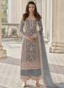 Fancy Embroidered And Sequins Palazzo Suit  thumb 6