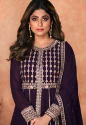 Georgette Embroidery Long Suit For Ladies
