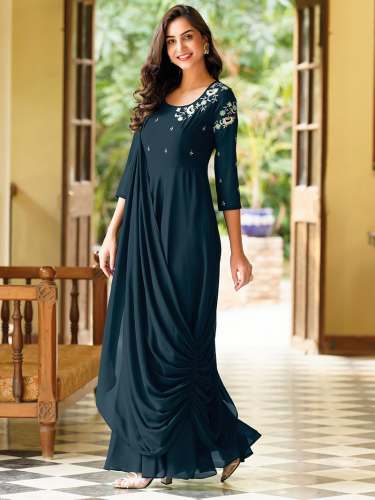Women Evening Dress by maahi styles