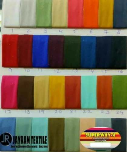 Plain 2 Way Lycra Fabric  by Jayram Textile