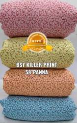 Chiffon Printed 58 Panna Fabric 