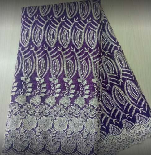 Embroidery Garment Fabric At Wholesale Rate by HR Fabrics