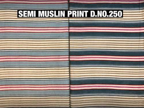 New Semi Muslin Print Fabric by Vandeep International