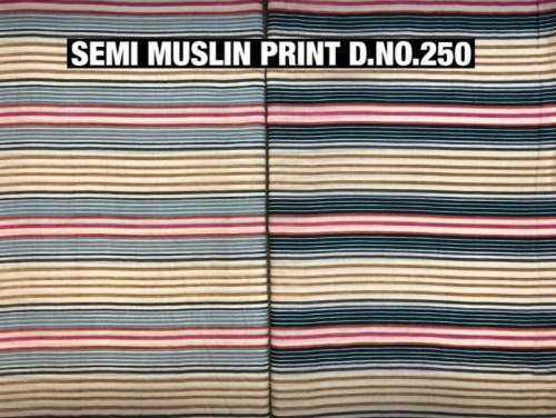 New Semi Muslin Print Fabric