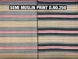 New Semi Muslin Print Fabric