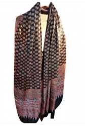 Ajrakh Printed Cotton Dupatta