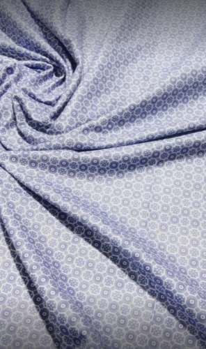 Buy Grey Floral Printed Fabric