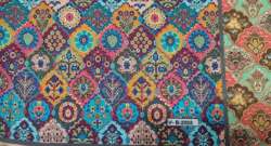 Satin Table Print Fabric For Shirting