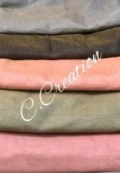 Chanderi Tissue Dyeable Fabric