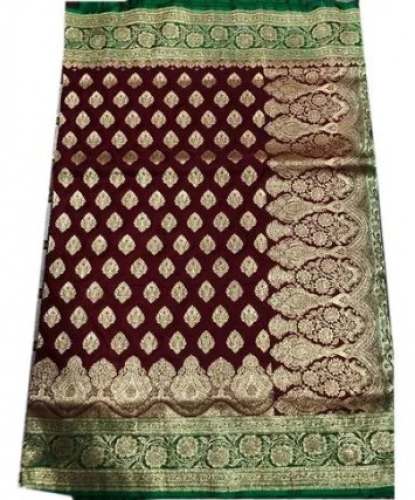 Wedding Wear Semi Katan Silk Saree 
