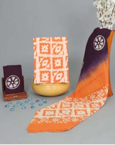 Bagru Block Printed Dress Material