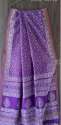 Formal Wear Kota Doria Block Print Jaipuri Saree  thumb 1