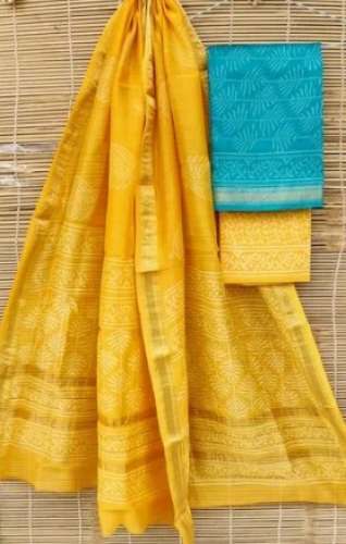 Jaipuri Special Maheshwari Block Print Suit  by Darol Hand Block Print