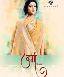 Trending Rich pallu Linen Saree - Durga 