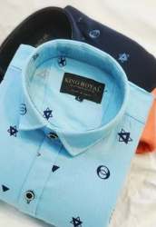 Office Wear Mens Printed Shirt 