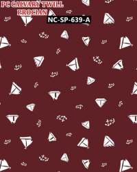 Poly Cotton Twill Shirting Fabric 