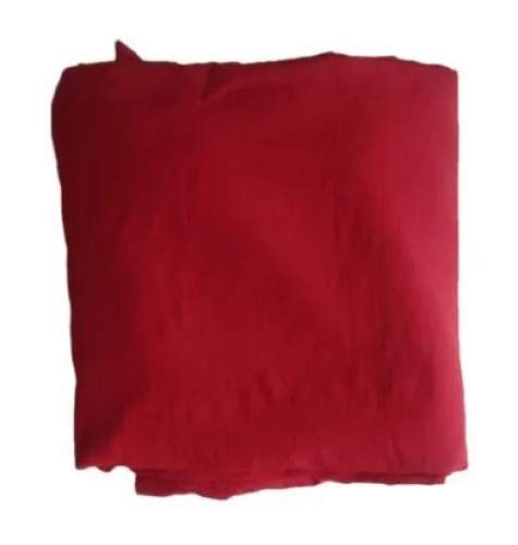 Red Crepe Fabric